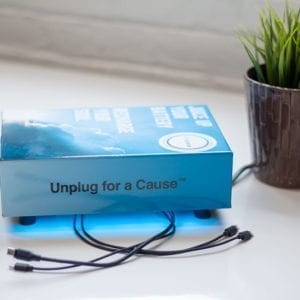 inbox unplug for a cause wrapped unit